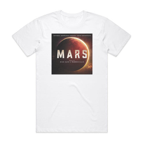 Warren Ellis Mars Album Cover T-Shirt White