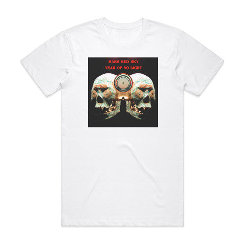 Year of No Light Mars Red Sky Year Of No Light Album Cover T-Shirt White