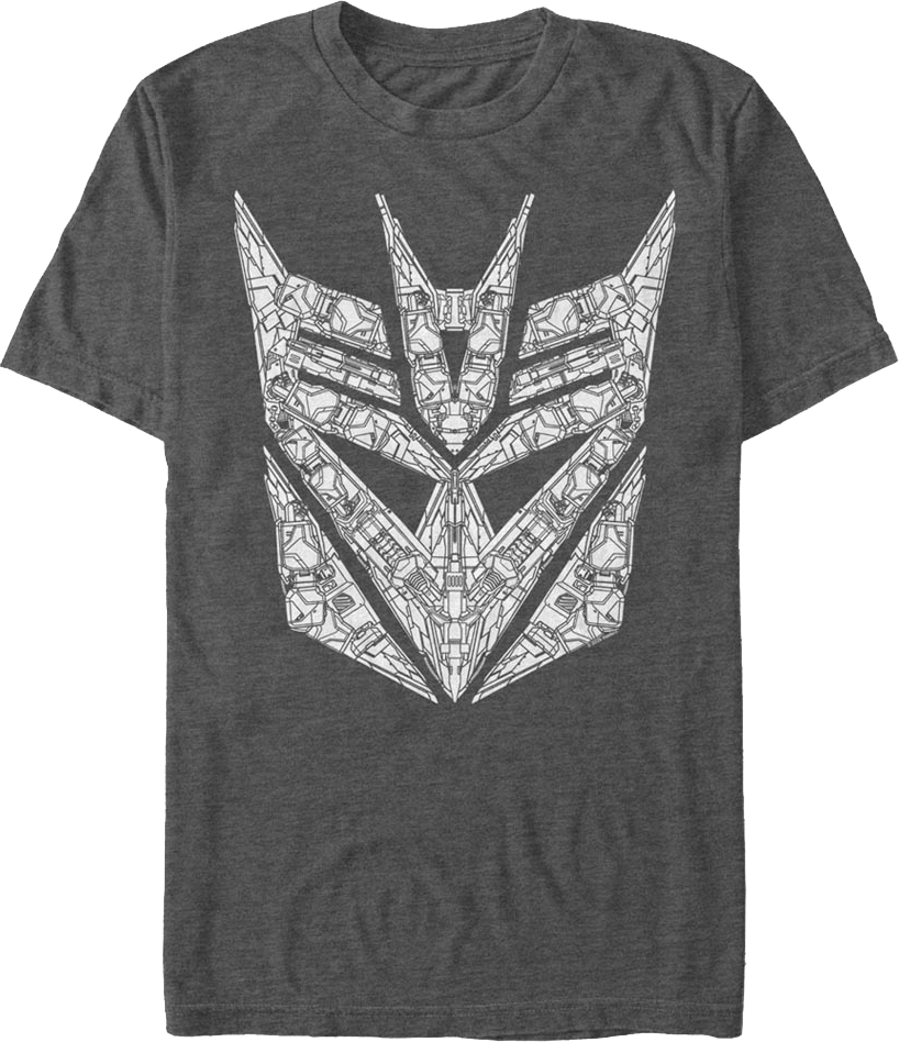 Mechanical Decepticons Logo Transformers T-Shirt