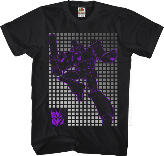 Megatron Grid Transformers T-Shirt