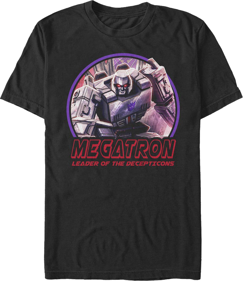 Megatron Leader Of The Decepticons Transformers T-Shirt