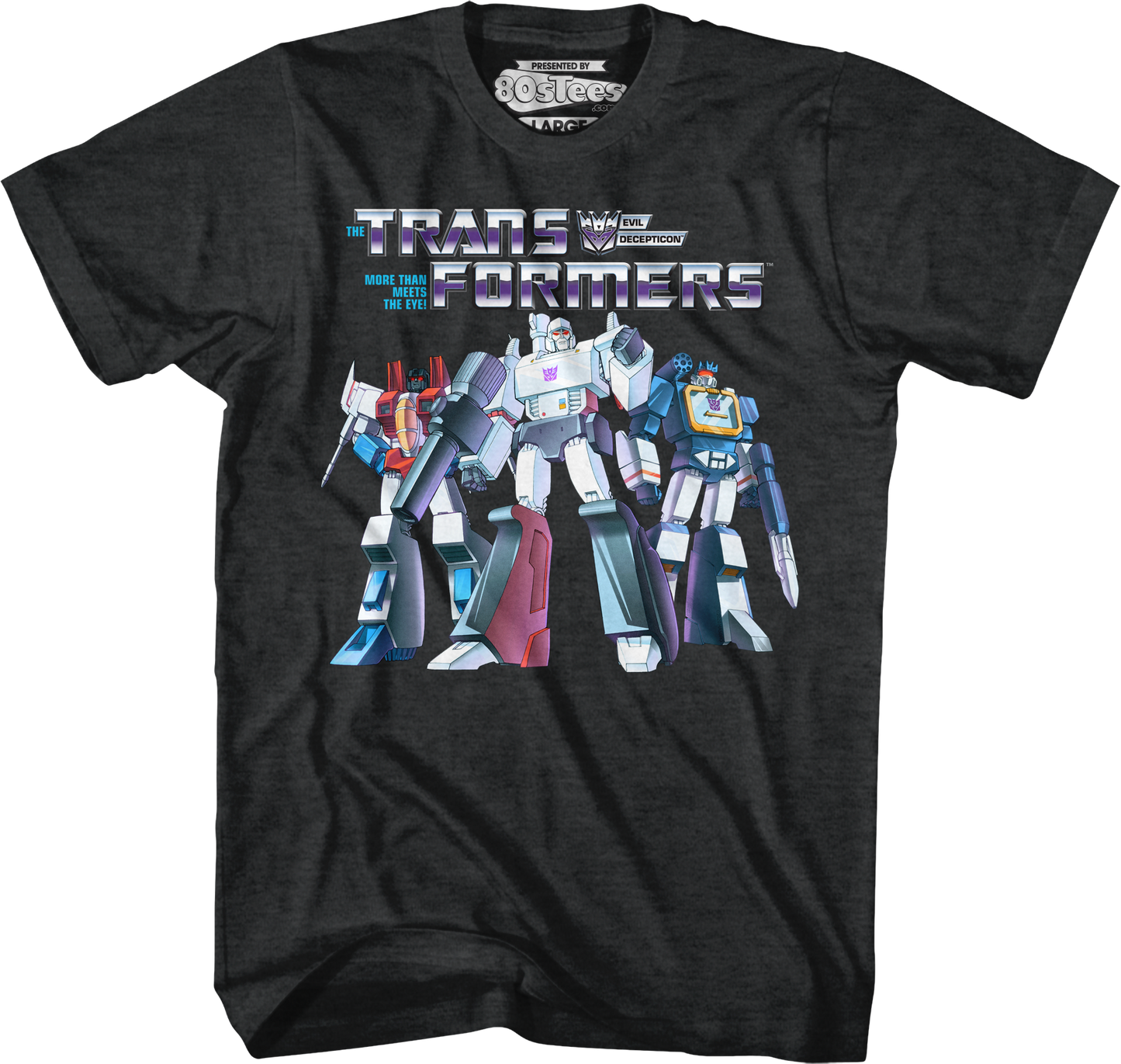 Decepticons Triple Threat Transformers T-Shirt