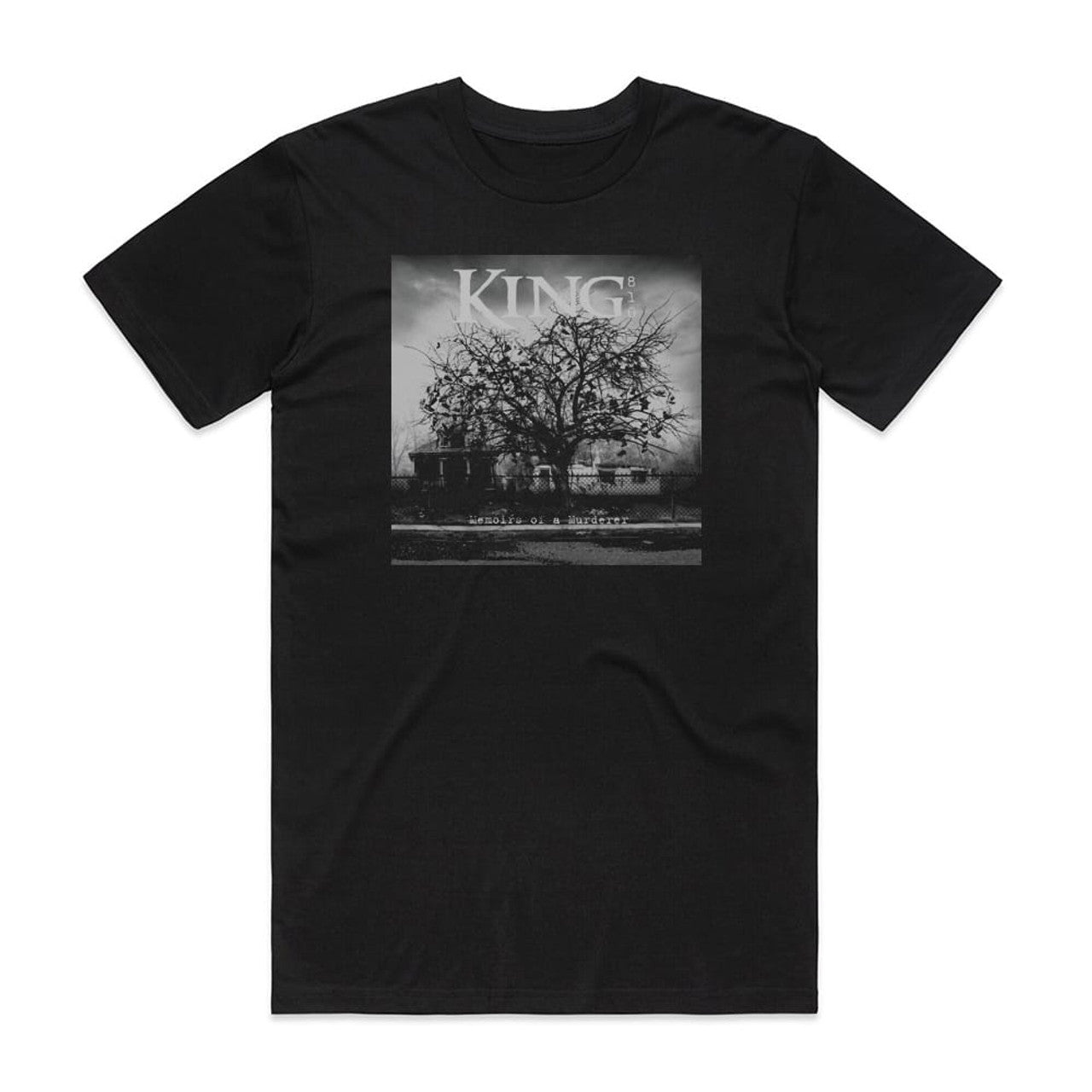 KING 810 Memoirs Of A Murderer T-Shirt Black