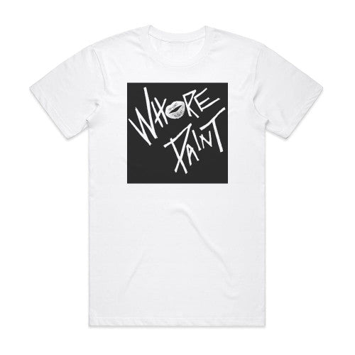 Whore Paint Menarchy Album Cover T-Shirt White