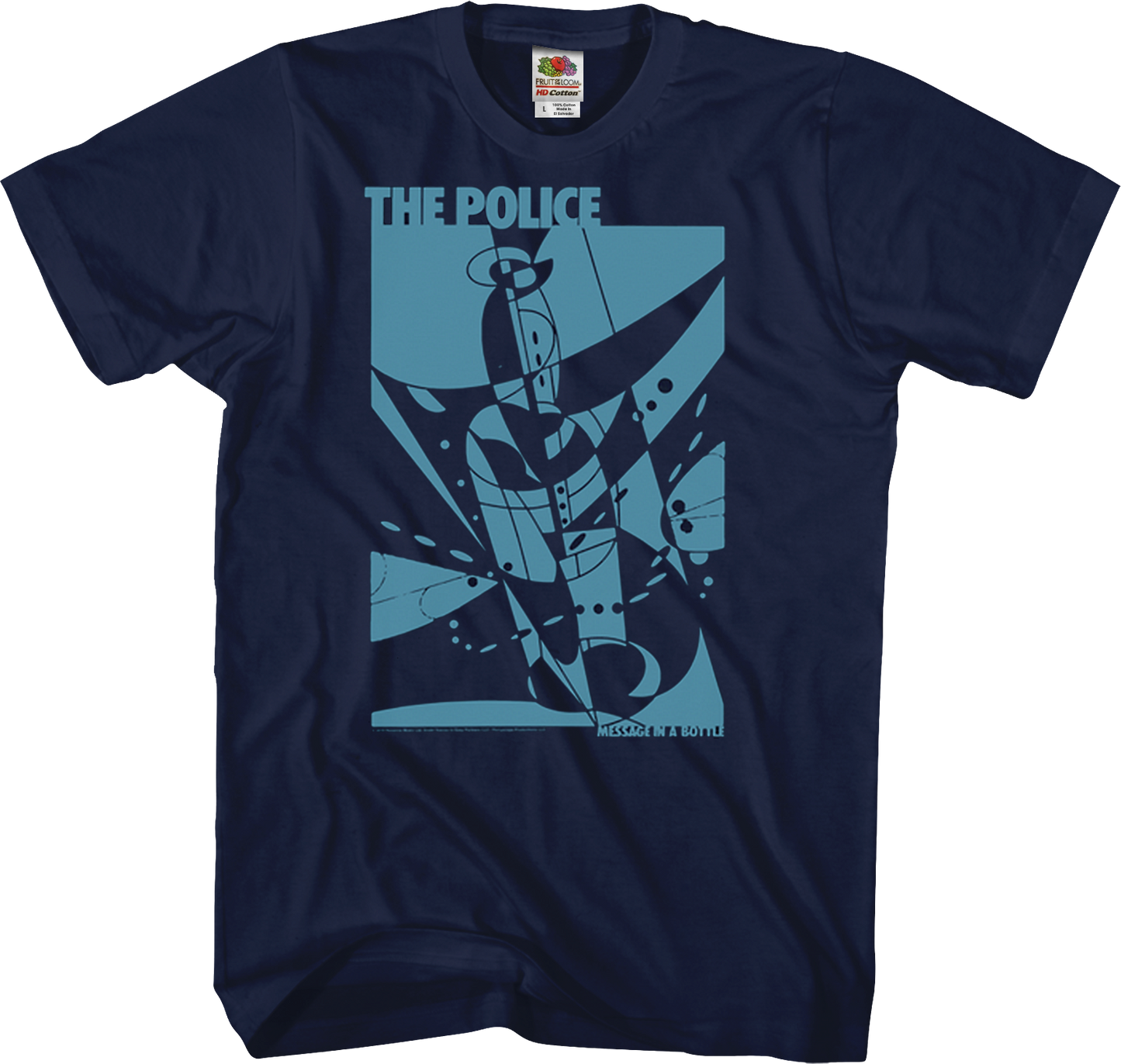 Message In A Bottle The Police T-Shirt