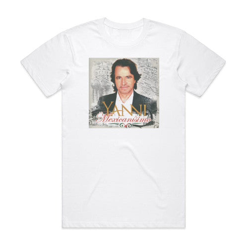 Yanni Mexicansimo Album Cover T-Shirt White