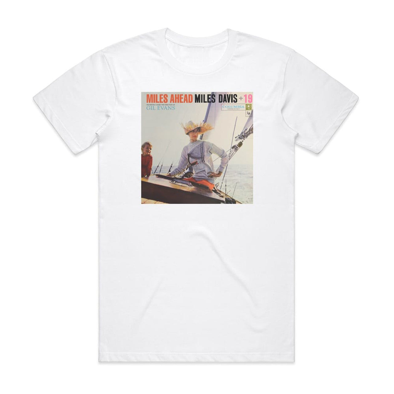 Miles Davis Miles Ahead T-Shirt White