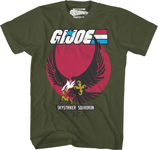 Military Green Skystriker Squadron GI Joe T-Shirt