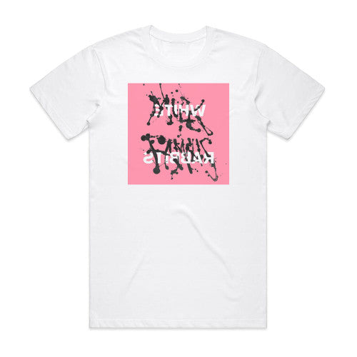 White Rabbits Milk Famous Album Cover T-Shirt White