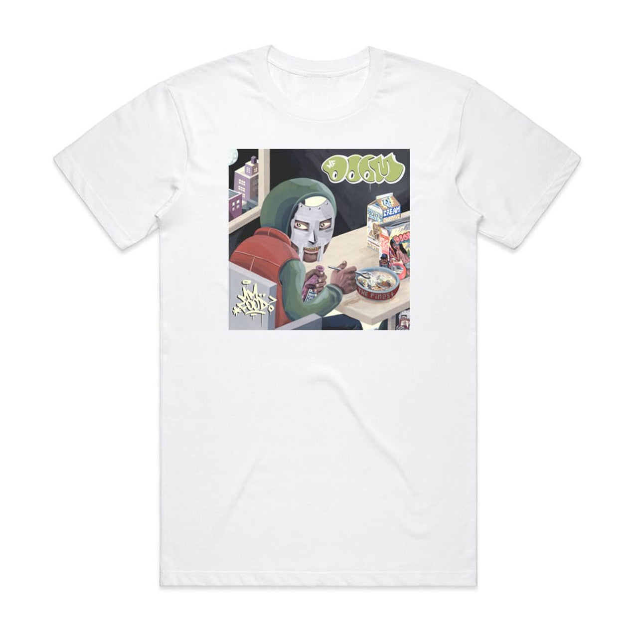 MF DOOM Mmfood 1 T-Shirt White