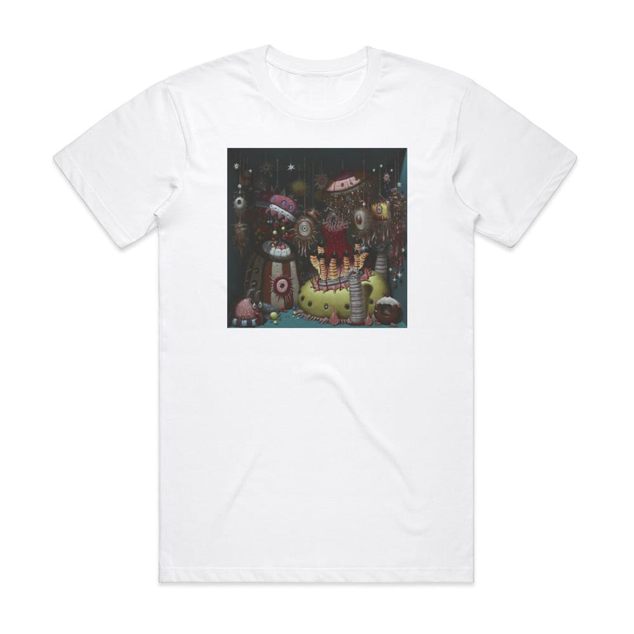 Orbital Monsters Exist T-Shirt White