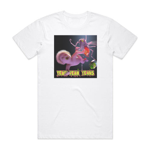 Yeah Yeah Yeahs Mosquito Album Cover T-Shirt White