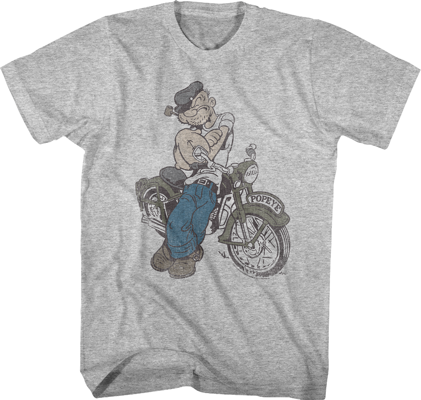 Motorcycle Popeye T-Shirt