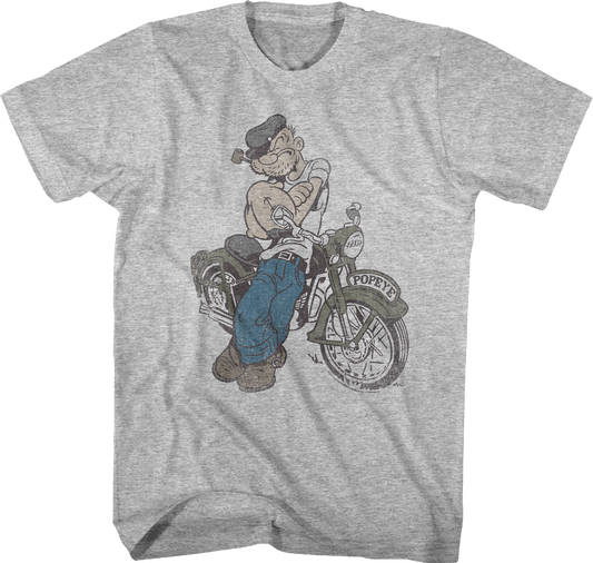 Motorcycle Popeye T-Shirt