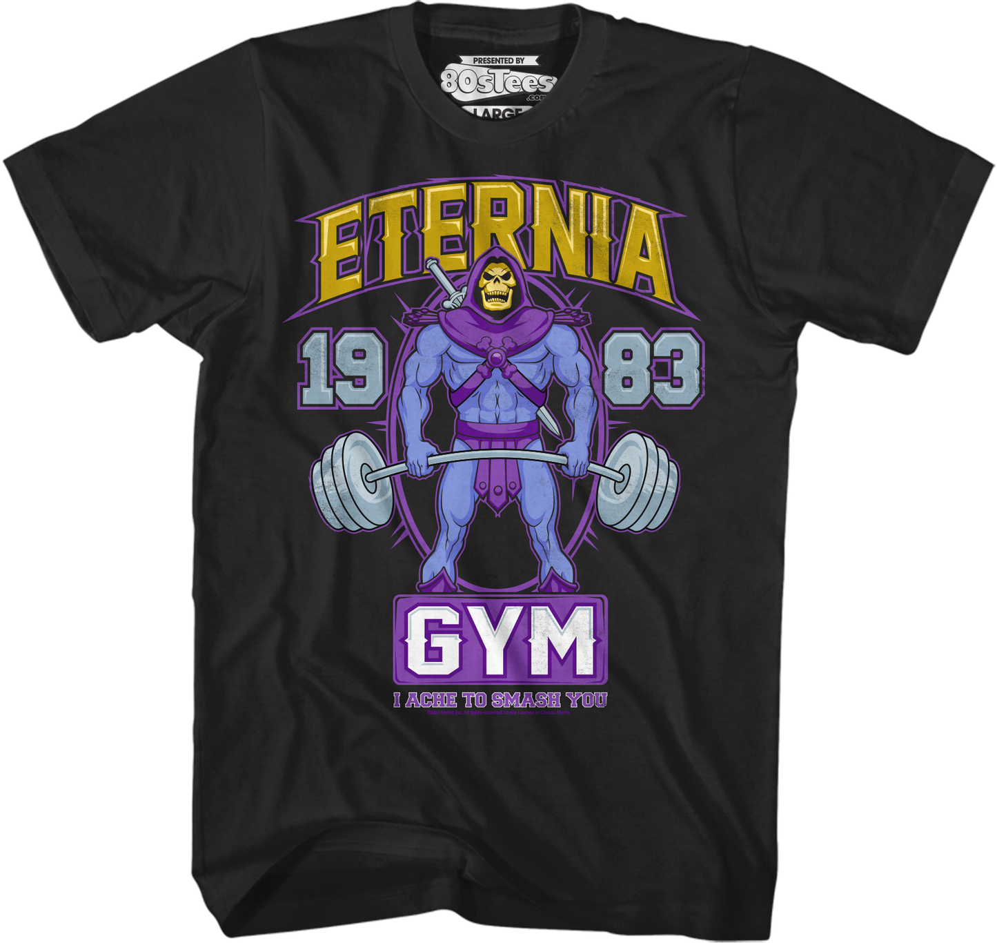 MOTU Eternia Gym Skeletor T-Shirt