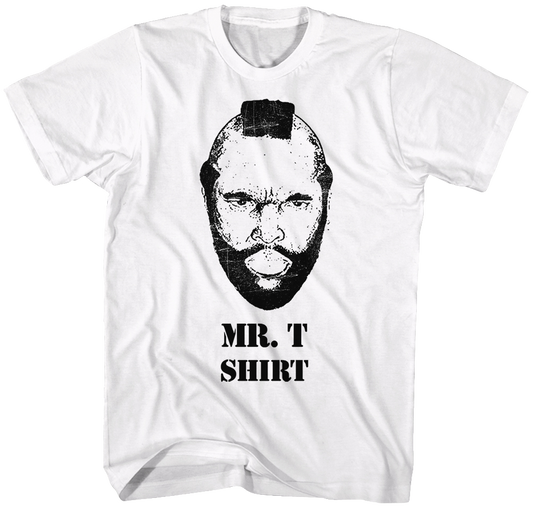 Black and White Mr. T Shirt