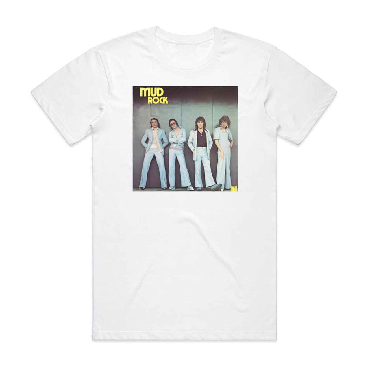 Mud Mud Rock T-Shirt White