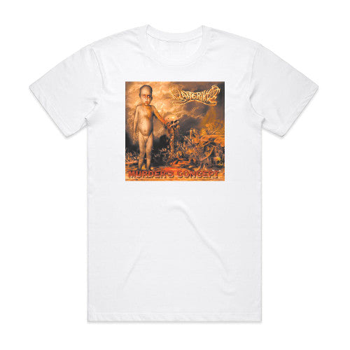 Yattering Murders Concept Album Cover T-Shirt White