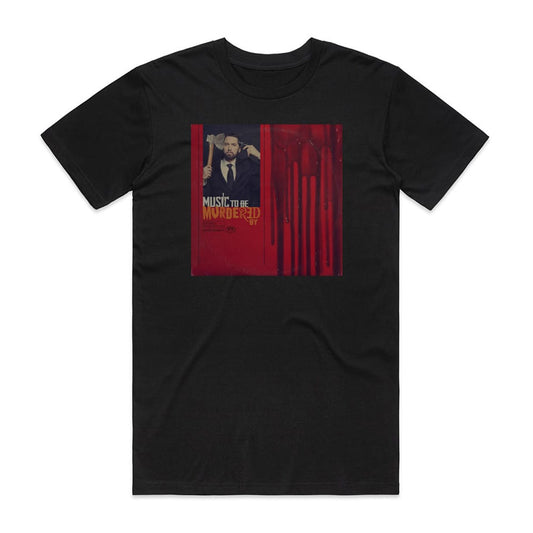 Eminem Music To Be Murdered By 1 T-Shirt Black