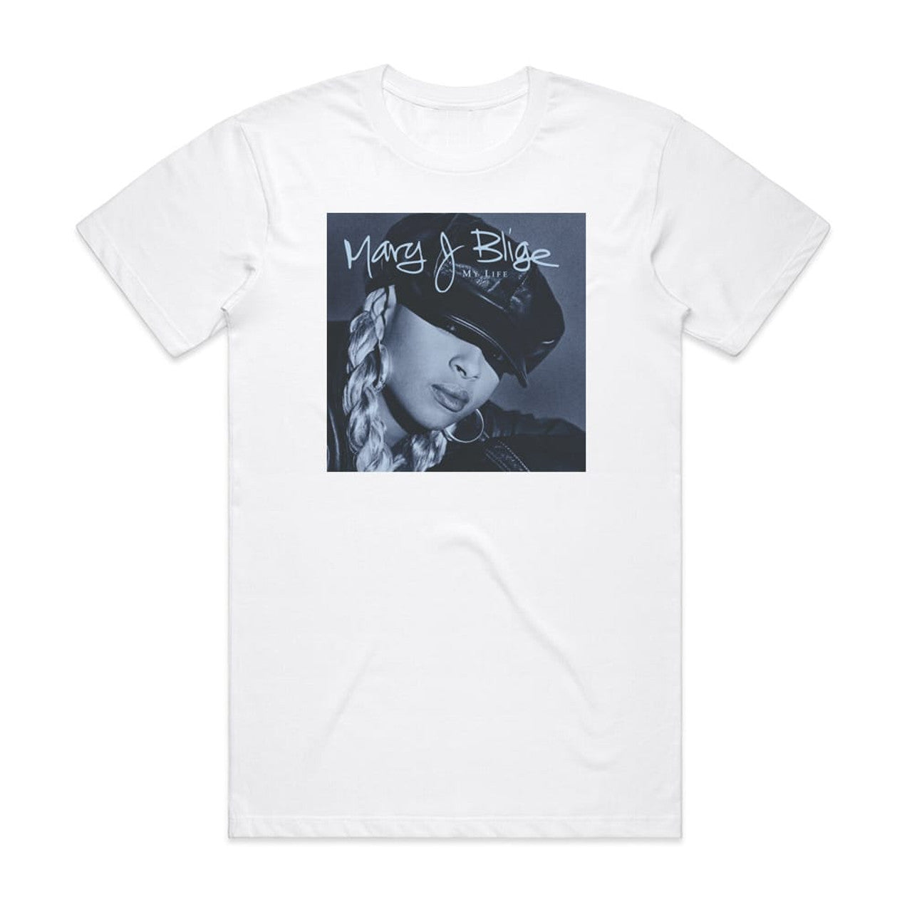 Mary J Blige My Life T-Shirt White