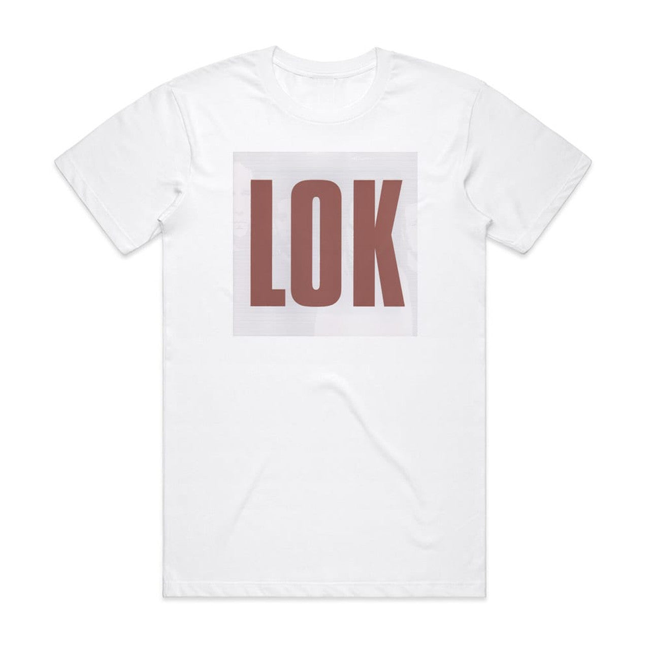 LOK Naken Blstrad Och Skitsur T-Shirt White