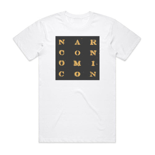 Whiskey Ritual Narconomicon 1 Album Cover T-Shirt White