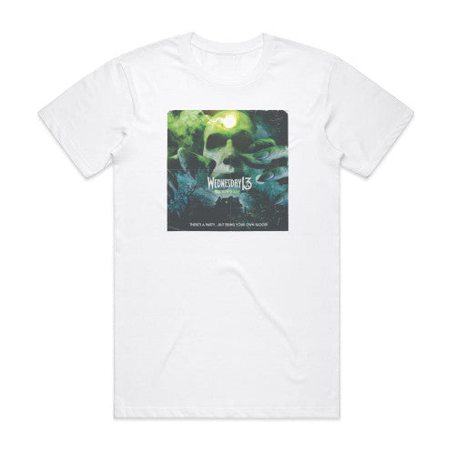 Wednesday 13 Necrophaze Album Cover T-Shirt White