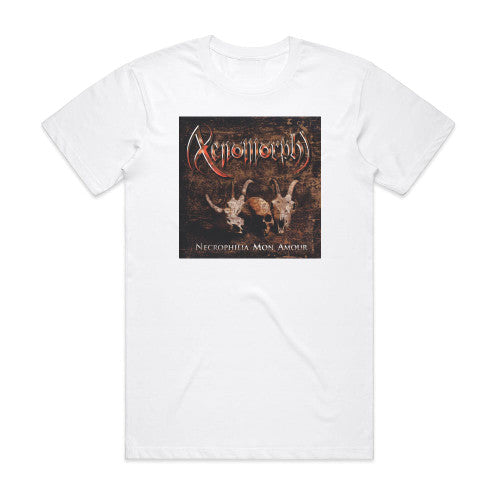 Xenomorph Necrophilia Mon Amour Album Cover T-Shirt White