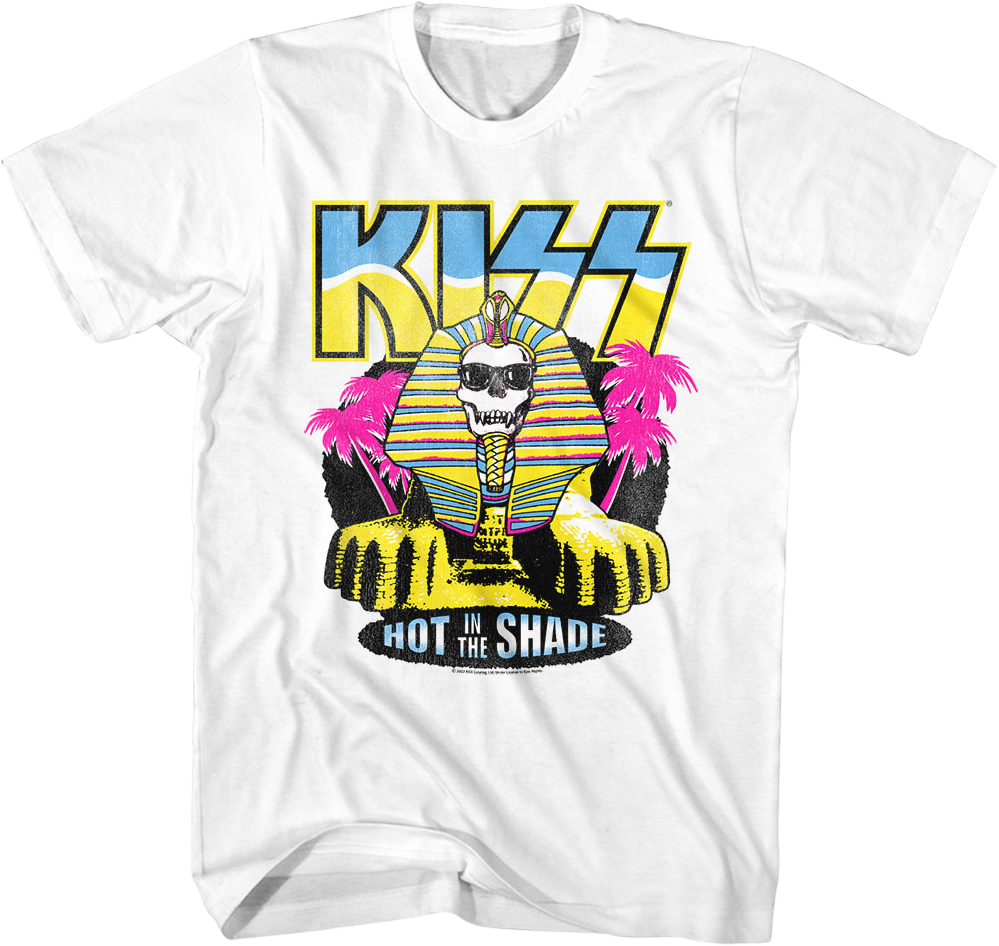 Neon Hot In The Shade KISS T-Shirt