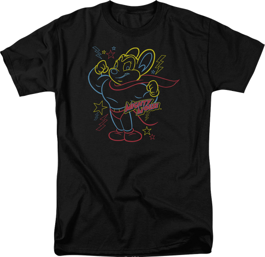 Neon Mighty Mouse T-Shirt