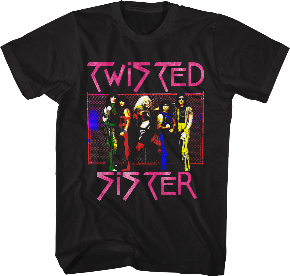 Vintage Group Photo Twisted Sister T-Shirt