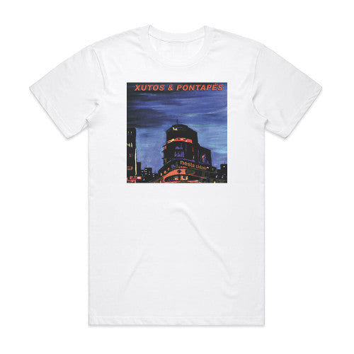 Xutos and Pontapes Nesta Cidade Album Cover T-Shirt White