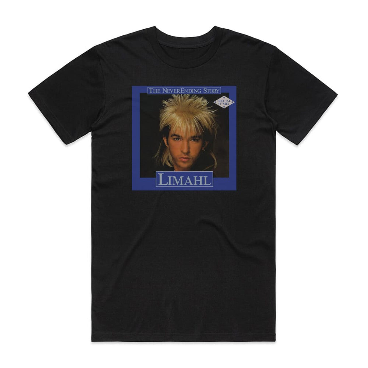 Limahl Never Ending Story 1 T-Shirt Black