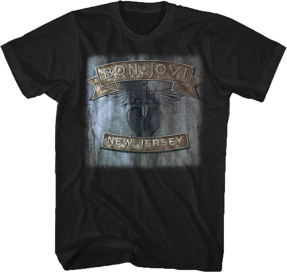 New Jersey Bon Jovi T-Shirt