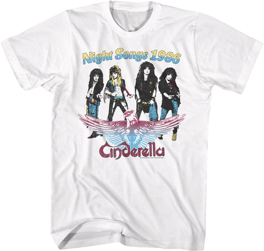 Night Songs 1986 Cinderella T-Shirt