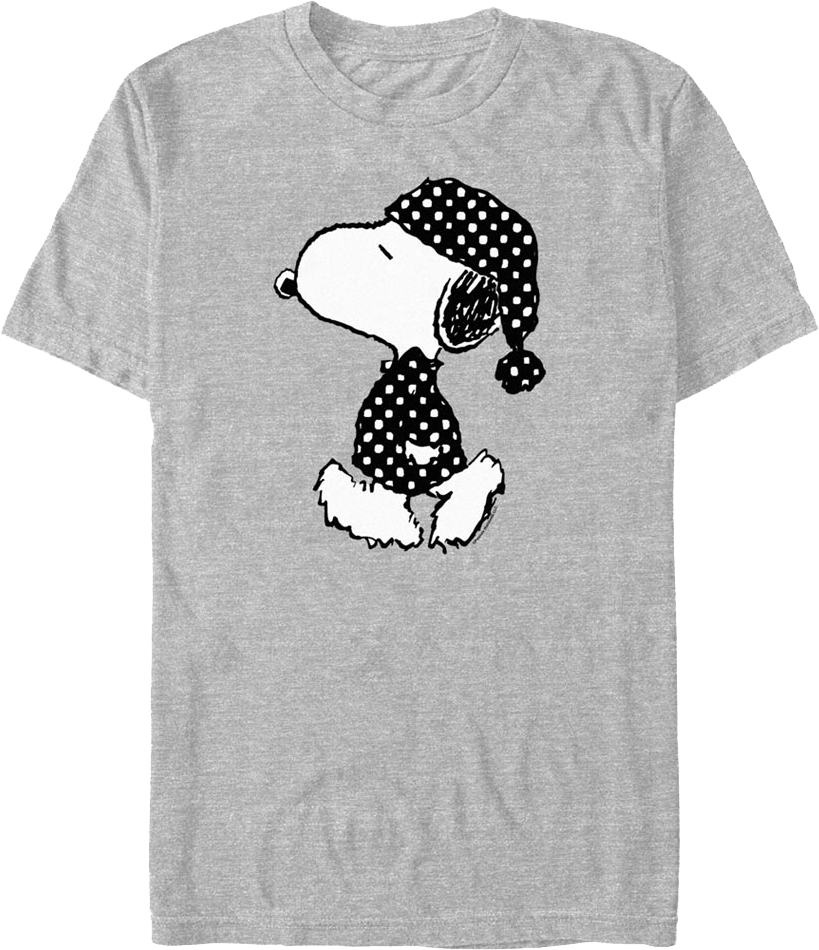 Nighttime Snoopy Peanuts T-Shirt