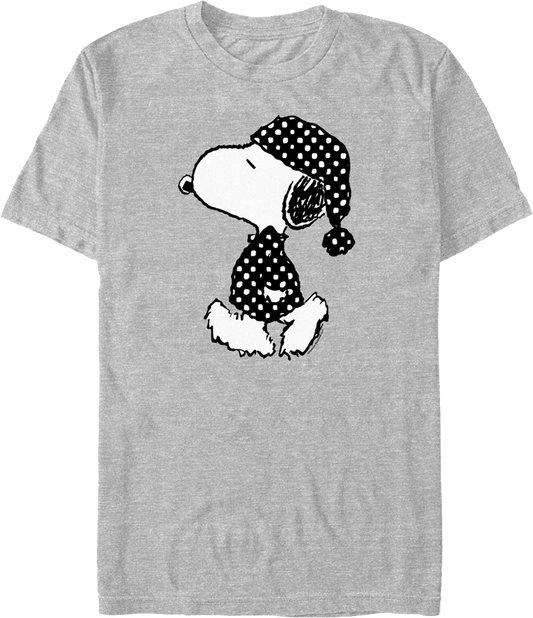 Nighttime Snoopy Peanuts T-Shirt