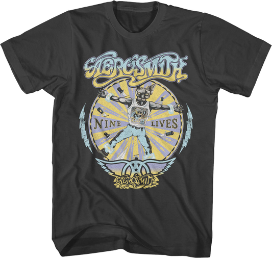 Nine Lives Aerosmith T-Shirt