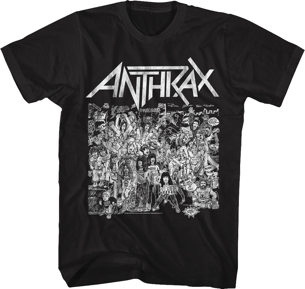 No Frills Anthrax T-Shirt