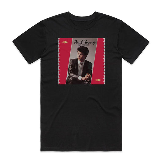 Paul Young No Parlez T-Shirt Black