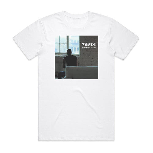 Yazoo Nobodys Diary Album Cover T-Shirt White