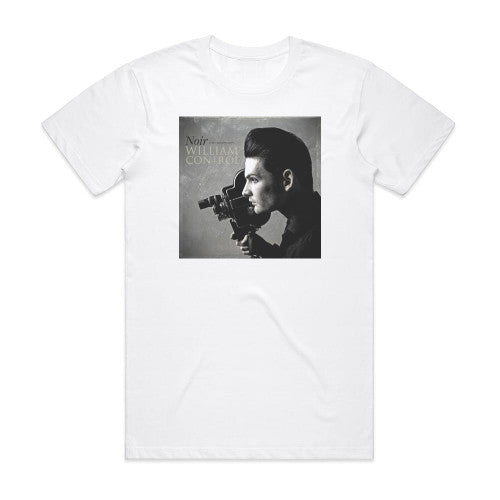 William Control Noir Album Cover T-Shirt White