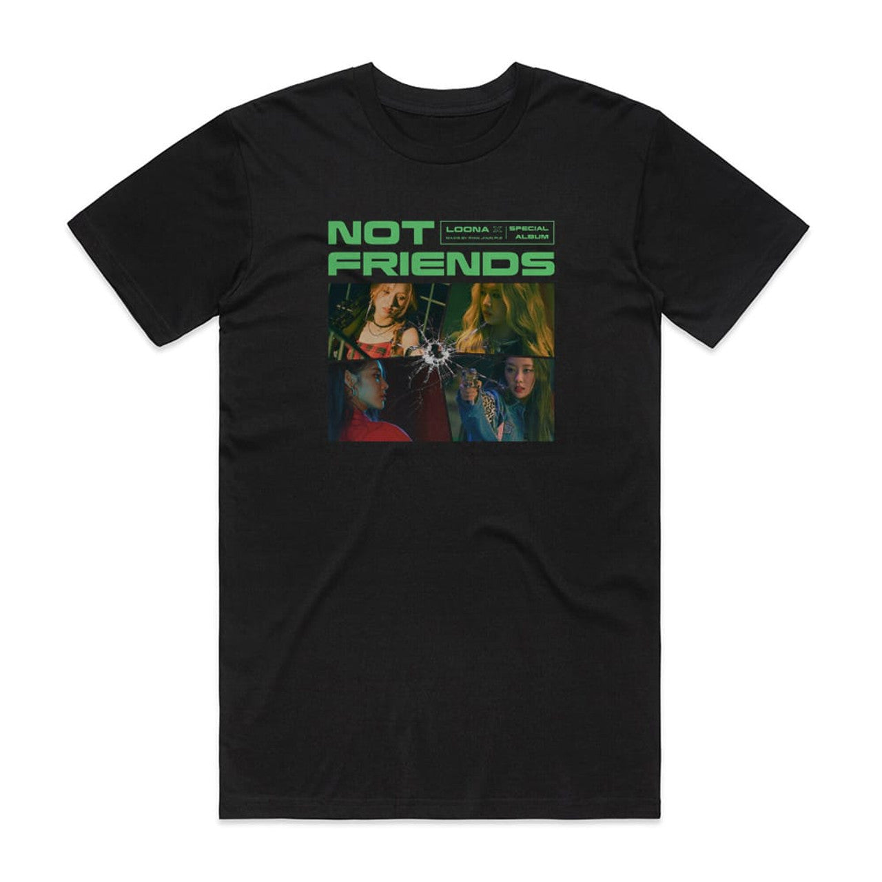 Loona Not Friends Special Edition T-Shirt Black