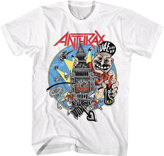 Not Man Graffiti Anthrax T-Shirt