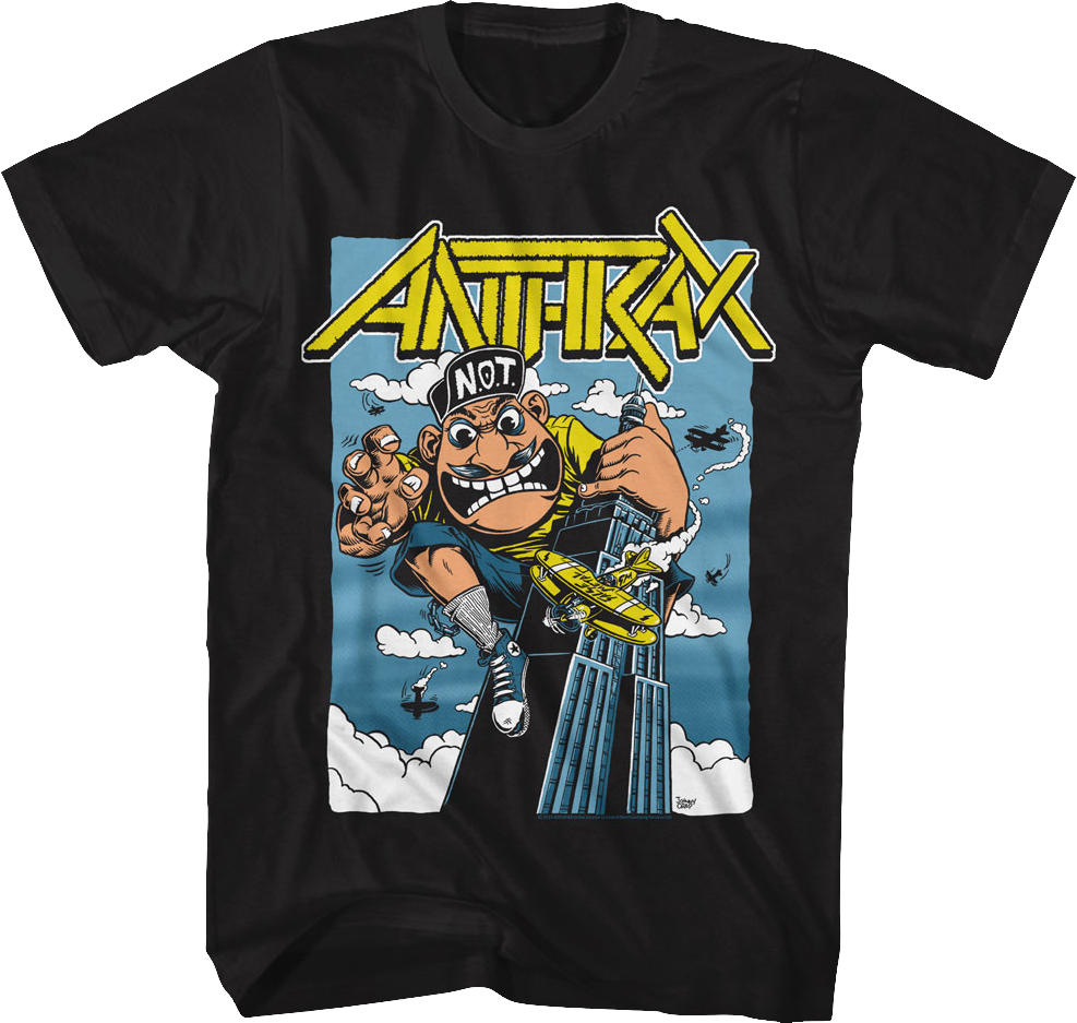 Not Man Kong Anthrax T-Shirt