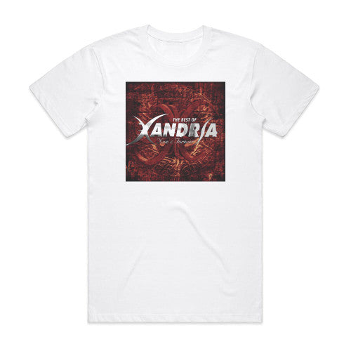 Xandria Now Forever The Best Of Xandria Album Cover T-Shirt White