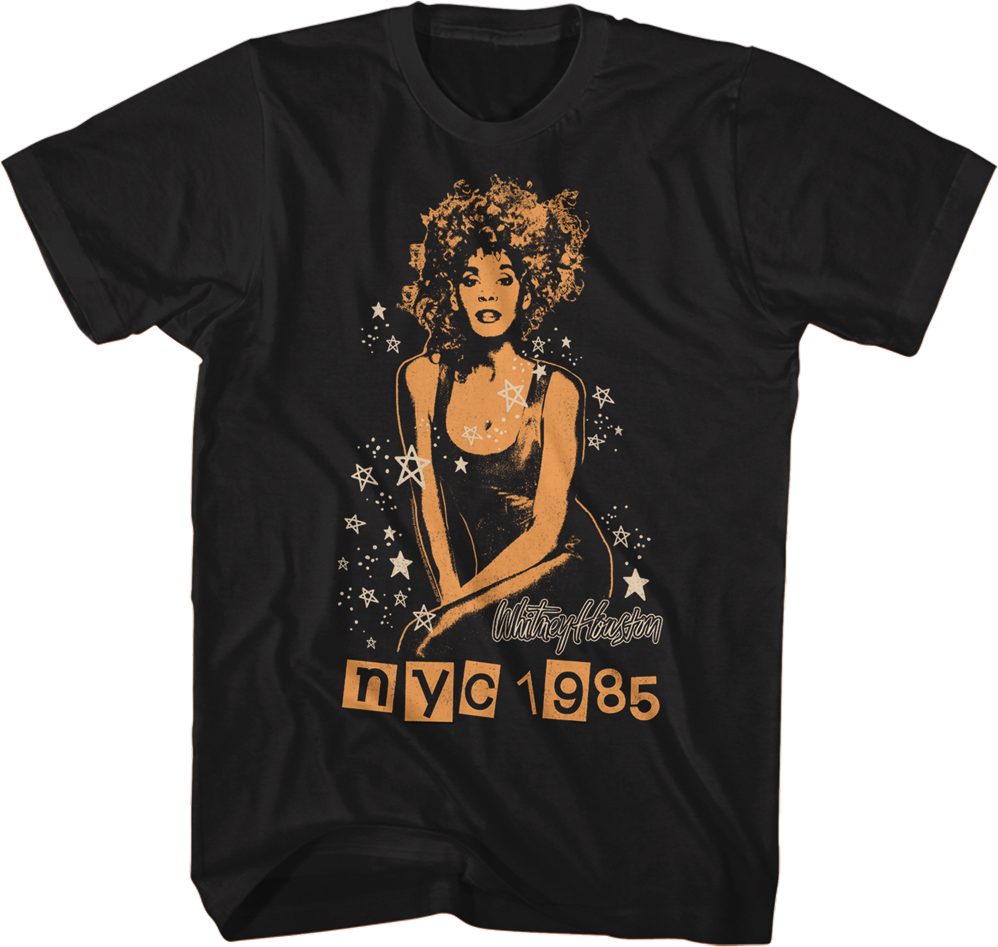 NYC 1985 Whitney Houston T-Shirt