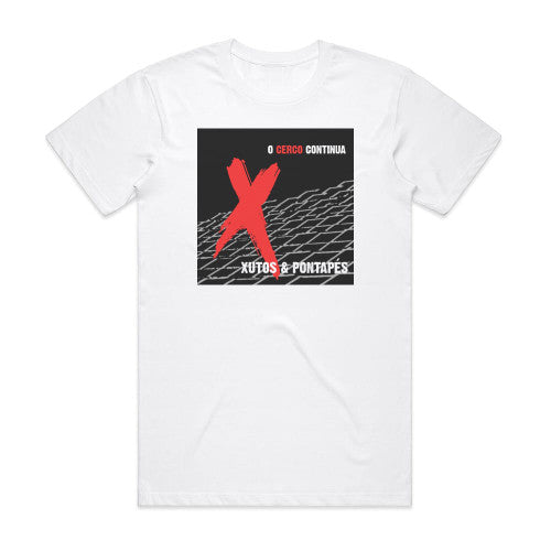 Xutos and Pontapes O Cerco Continua Album Cover T-Shirt White