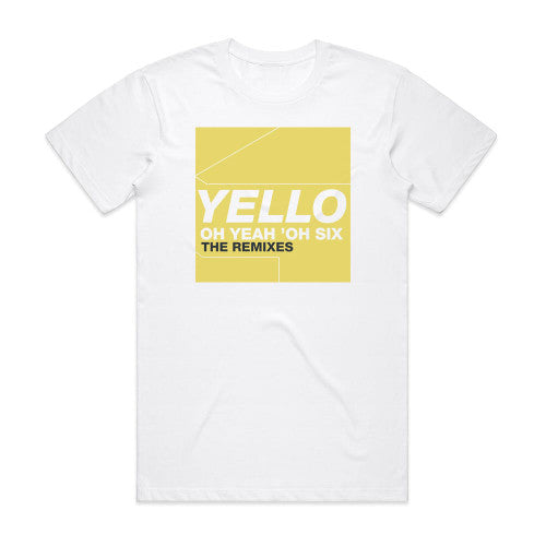 Yello Oh Yeah Oh Six The Remixes Part 1 Album Cover T-Shirt White