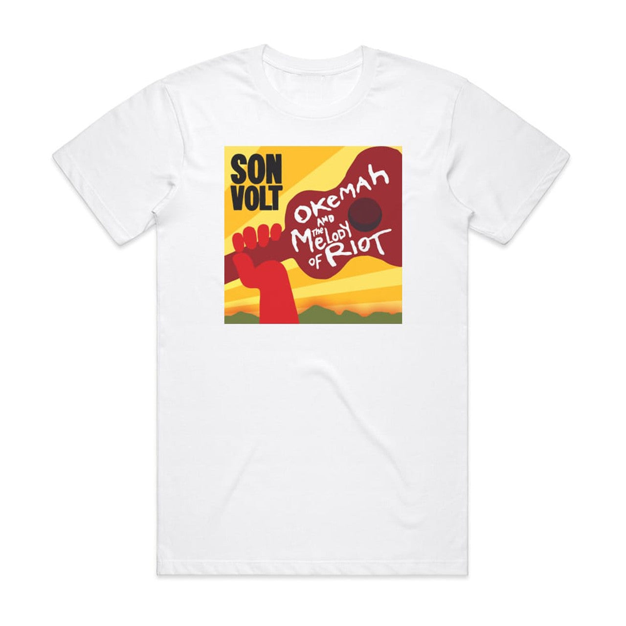 Son Volt Okemah And The Melody Of Riot T-Shirt White